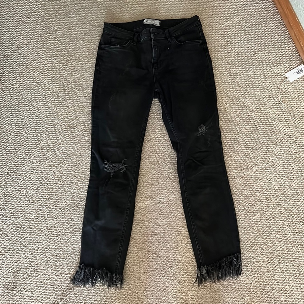 Free People distressed jeans